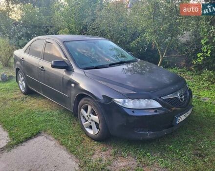 Черный Мазда 6, объемом двигателя 2 л и пробегом 276 тыс. км за 3700 $, фото 5 на Automoto.ua