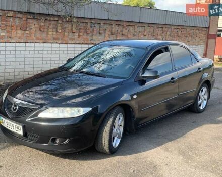 Черный Мазда 6, объемом двигателя 2 л и пробегом 375 тыс. км за 3900 $, фото 3 на Automoto.ua
