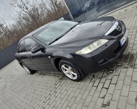 Чорний Мазда 6, об'ємом двигуна 2 л та пробігом 400 тис. км за 3300 $, фото 5 на Automoto.ua