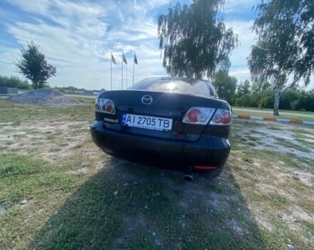 Черный Мазда 6, объемом двигателя 2 л и пробегом 283 тыс. км за 3100 $, фото 3 на Automoto.ua