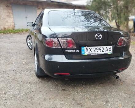 Черный Мазда 6, объемом двигателя 2 л и пробегом 185 тыс. км за 5000 $, фото 5 на Automoto.ua