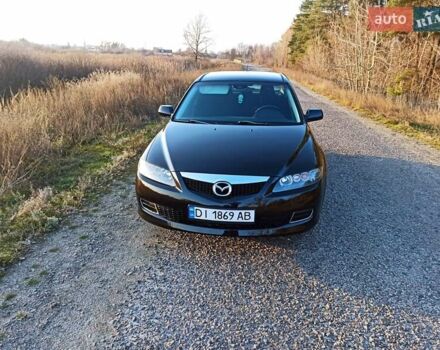 Черный Мазда 6, объемом двигателя 1.8 л и пробегом 200 тыс. км за 4700 $, фото 2 на Automoto.ua