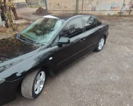 Черный Мазда 6, объемом двигателя 2 л и пробегом 185 тыс. км за 5000 $, фото 3 на Automoto.ua