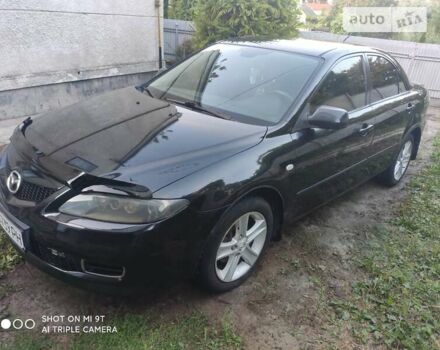 Черный Мазда 6, объемом двигателя 1.8 л и пробегом 250 тыс. км за 4200 $, фото 8 на Automoto.ua