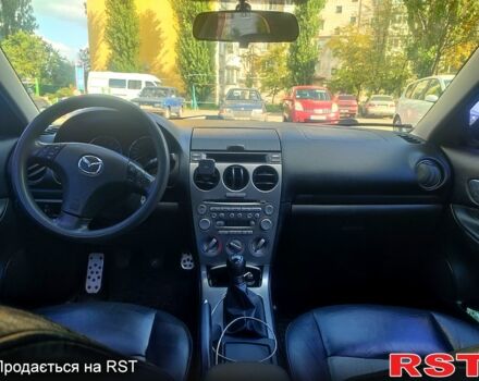 Черный Мазда 6, объемом двигателя 2 л и пробегом 203 тыс. км за 5300 $, фото 4 на Automoto.ua