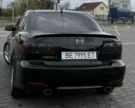 Черный Мазда 6, объемом двигателя 2 л и пробегом 320 тыс. км за 3400 $, фото 1 на Automoto.ua