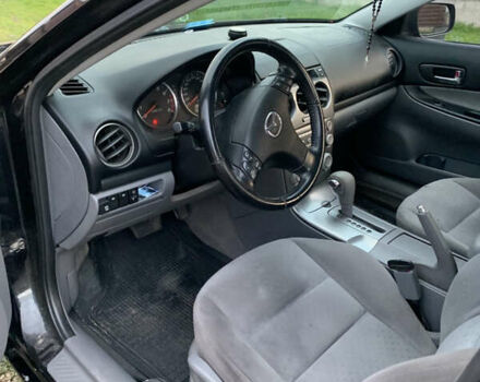 Черный Мазда 6, объемом двигателя 2 л и пробегом 202 тыс. км за 4700 $, фото 3 на Automoto.ua