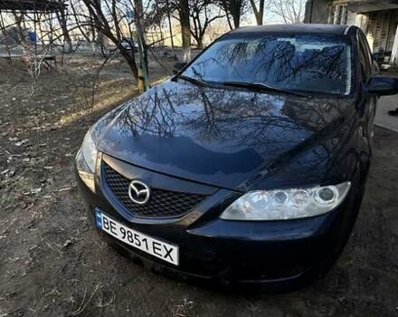Черный Мазда 6, объемом двигателя 2.01 л и пробегом 196 тыс. км за 4500 $, фото 2 на Automoto.ua