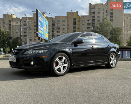 Черный Мазда 6, объемом двигателя 2.26 л и пробегом 255 тыс. км за 5700 $, фото 1 на Automoto.ua