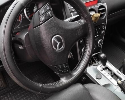 Черный Мазда 6, объемом двигателя 2 л и пробегом 185 тыс. км за 5000 $, фото 18 на Automoto.ua