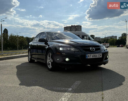 Черный Мазда 6, объемом двигателя 2.26 л и пробегом 255 тыс. км за 5700 $, фото 12 на Automoto.ua