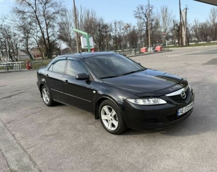 Черный Мазда 6, объемом двигателя 2 л и пробегом 190 тыс. км за 3950 $, фото 1 на Automoto.ua