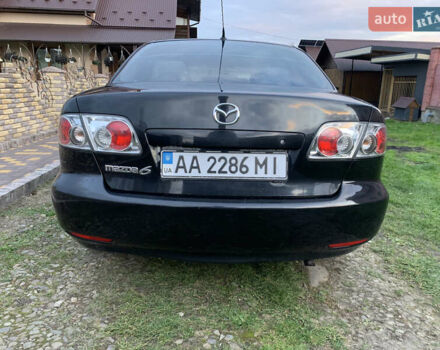 Черный Мазда 6, объемом двигателя 2 л и пробегом 202 тыс. км за 4700 $, фото 11 на Automoto.ua