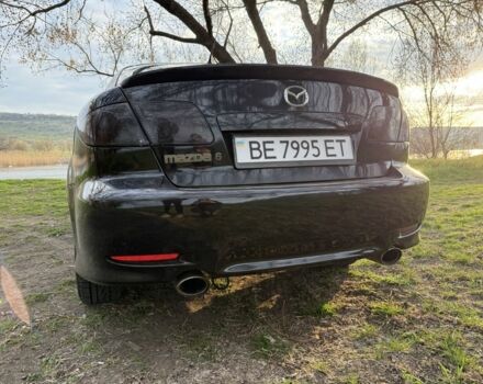 Черный Мазда 6, объемом двигателя 2 л и пробегом 320 тыс. км за 3400 $, фото 4 на Automoto.ua