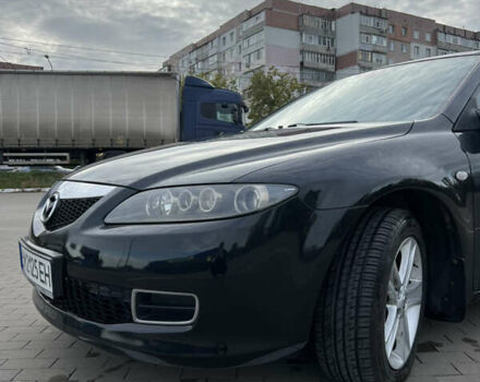 Чорний Мазда 6, об'ємом двигуна 2 л та пробігом 128 тис. км за 6800 $, фото 4 на Automoto.ua