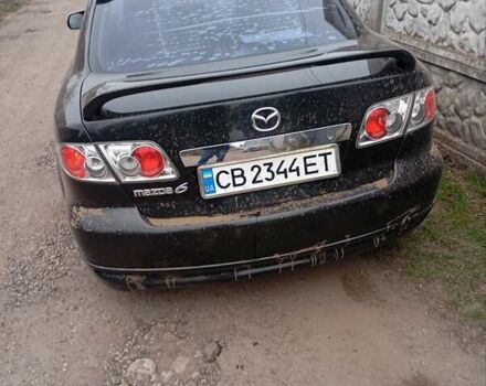 Черный Мазда 6, объемом двигателя 2 л и пробегом 199 тыс. км за 3500 $, фото 6 на Automoto.ua