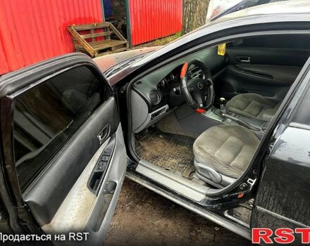 Черный Мазда 6, объемом двигателя 2 л и пробегом 300 тыс. км за 3000 $, фото 3 на Automoto.ua