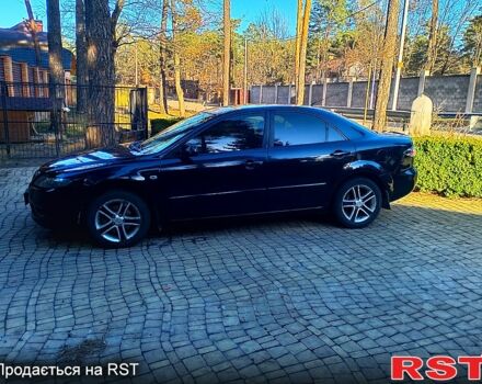 Черный Мазда 6, объемом двигателя 2 л и пробегом 215 тыс. км за 4900 $, фото 3 на Automoto.ua