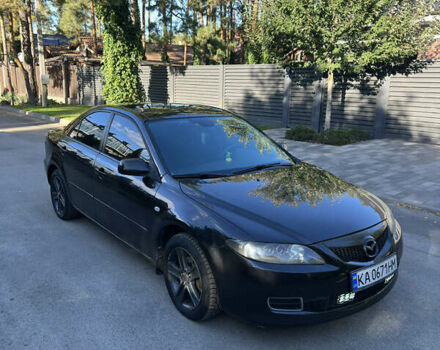 Черный Мазда 6, объемом двигателя 2 л и пробегом 276 тыс. км за 4800 $, фото 2 на Automoto.ua