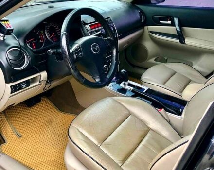 Черный Мазда 6, объемом двигателя 2 л и пробегом 320 тыс. км за 5350 $, фото 4 на Automoto.ua