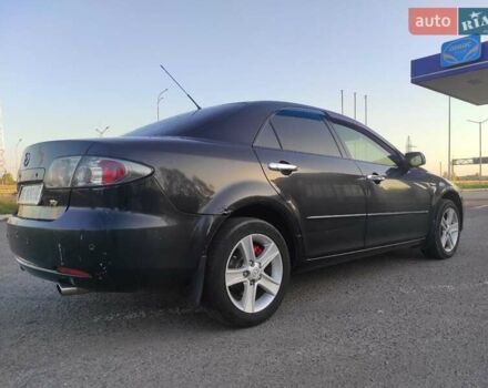 Черный Мазда 6, объемом двигателя 2 л и пробегом 315 тыс. км за 4250 $, фото 3 на Automoto.ua