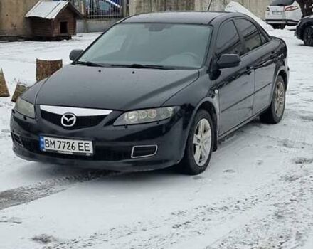 Чорний Мазда 6, об'ємом двигуна 2 л та пробігом 180 тис. км за 5400 $, фото 2 на Automoto.ua