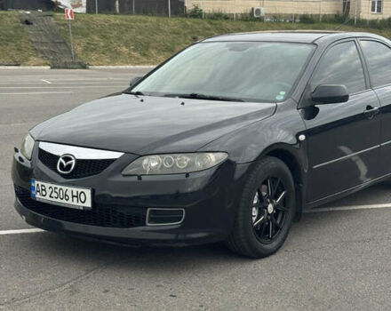 Чорний Мазда 6, об'ємом двигуна 2 л та пробігом 200 тис. км за 4000 $, фото 1 на Automoto.ua