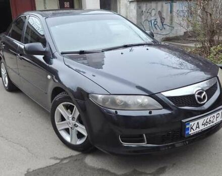 Черный Мазда 6, объемом двигателя 2 л и пробегом 266 тыс. км за 5200 $, фото 2 на Automoto.ua