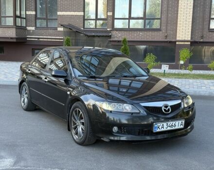 Чорний Мазда 6, об'ємом двигуна 2 л та пробігом 230 тис. км за 4400 $, фото 1 на Automoto.ua