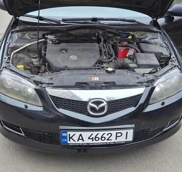 Черный Мазда 6, объемом двигателя 2 л и пробегом 266 тыс. км за 5200 $, фото 7 на Automoto.ua
