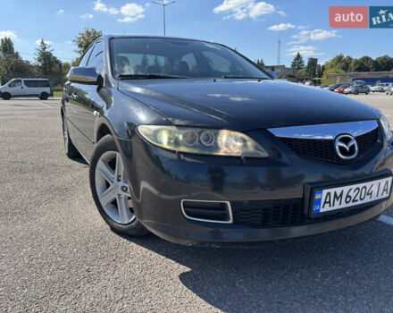 Черный Мазда 6, объемом двигателя 2 л и пробегом 191 тыс. км за 5300 $, фото 10 на Automoto.ua