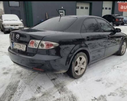 Чорний Мазда 6, об'ємом двигуна 2 л та пробігом 180 тис. км за 5400 $, фото 1 на Automoto.ua