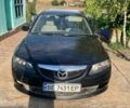 Черный Мазда 6, объемом двигателя 2 л и пробегом 184 тыс. км за 4500 $, фото 1 на Automoto.ua