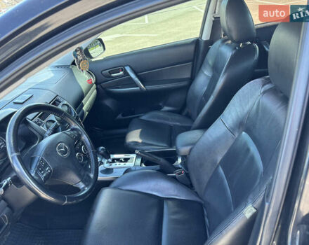 Черный Мазда 6, объемом двигателя 2 л и пробегом 191 тыс. км за 5300 $, фото 2 на Automoto.ua