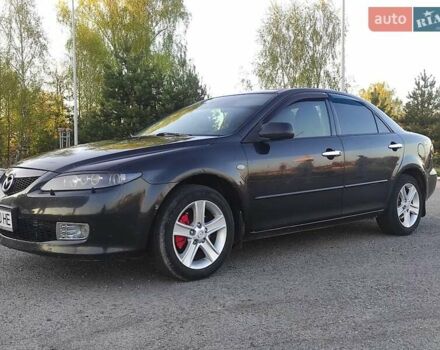 Черный Мазда 6, объемом двигателя 2 л и пробегом 315 тыс. км за 4250 $, фото 9 на Automoto.ua