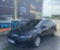 Черный Мазда 6, объемом двигателя 2 л и пробегом 178 тыс. км за 4950 $, фото 1 на Automoto.ua
