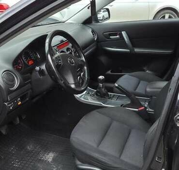 Черный Мазда 6, объемом двигателя 2 л и пробегом 266 тыс. км за 5200 $, фото 18 на Automoto.ua