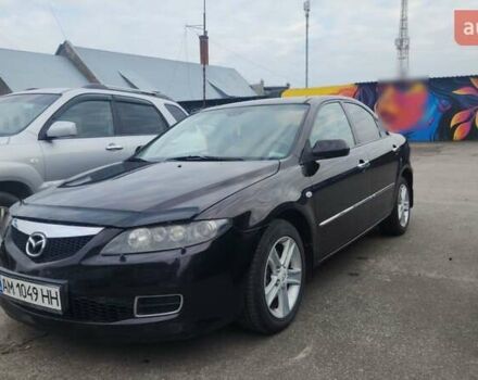 Чорний Мазда 6, об'ємом двигуна 2 л та пробігом 238 тис. км за 4900 $, фото 1 на Automoto.ua