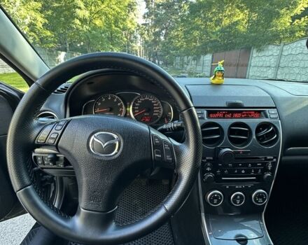 Черный Мазда 6, объемом двигателя 2 л и пробегом 275 тыс. км за 5200 $, фото 6 на Automoto.ua