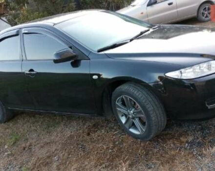 Черный Мазда 6, объемом двигателя 2 л и пробегом 352 тыс. км за 4500 $, фото 2 на Automoto.ua