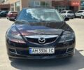 Черный Мазда 6, объемом двигателя 2 л и пробегом 213 тыс. км за 5450 $, фото 1 на Automoto.ua