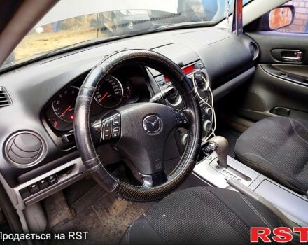Черный Мазда 6, объемом двигателя 20 л и пробегом 234 тыс. км за 5500 $, фото 2 на Automoto.ua
