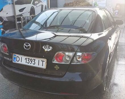 Черный Мазда 6, объемом двигателя 2 л и пробегом 238 тыс. км за 6200 $, фото 4 на Automoto.ua