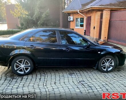 Черный Мазда 6, объемом двигателя 2 л и пробегом 210 тыс. км за 4800 $, фото 3 на Automoto.ua