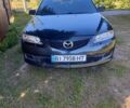 Черный Мазда 6, объемом двигателя 2 л и пробегом 296 тыс. км за 4950 $, фото 1 на Automoto.ua