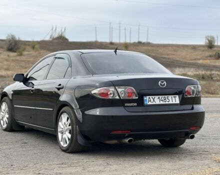 Черный Мазда 6, объемом двигателя 2 л и пробегом 266 тыс. км за 4950 $, фото 1 на Automoto.ua