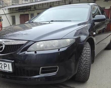 Черный Мазда 6, объемом двигателя 2 л и пробегом 266 тыс. км за 5200 $, фото 3 на Automoto.ua