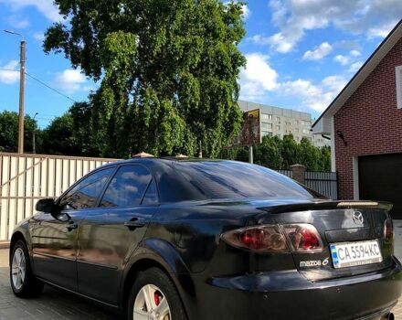 Черный Мазда 6, объемом двигателя 2 л и пробегом 320 тыс. км за 5350 $, фото 7 на Automoto.ua