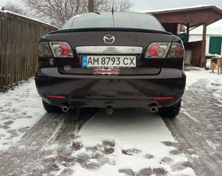 Черный Мазда 6, объемом двигателя 2 л и пробегом 272 тыс. км за 4750 $, фото 7 на Automoto.ua