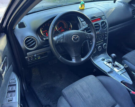 Черный Мазда 6, объемом двигателя 2 л и пробегом 276 тыс. км за 4800 $, фото 9 на Automoto.ua